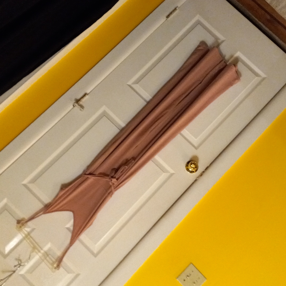 Salmon color halter top jumpsuit